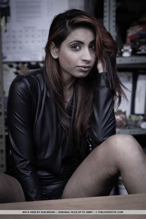 Alt Pinup Girl Maya Virdi Shows You Her Nude Body In The Office Porn Pictures Xxx Photos Sex