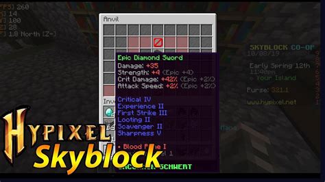 Hypixel Skyblock Portal Zur Gold Mine Craften 1 Youtube