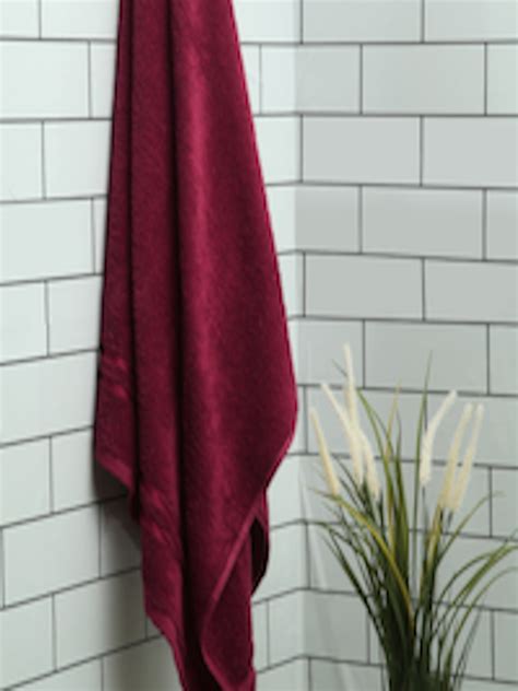 Buy Welspun Brown 380 GSM Pure Cotton Bath Towel - Bath Towels for ...