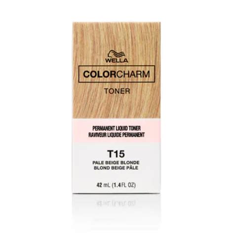 Wella Color Charm T18 Lightest Ash Blonde Permanent Hair Toner