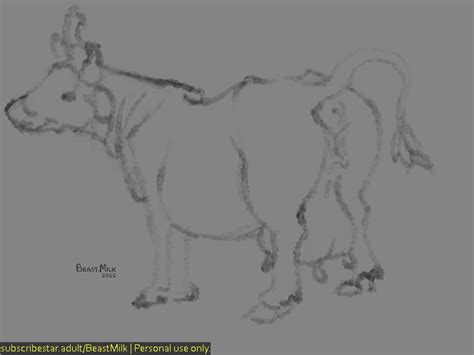 Cowww Warmup Sketch By Beastmilk Hentai Foundry