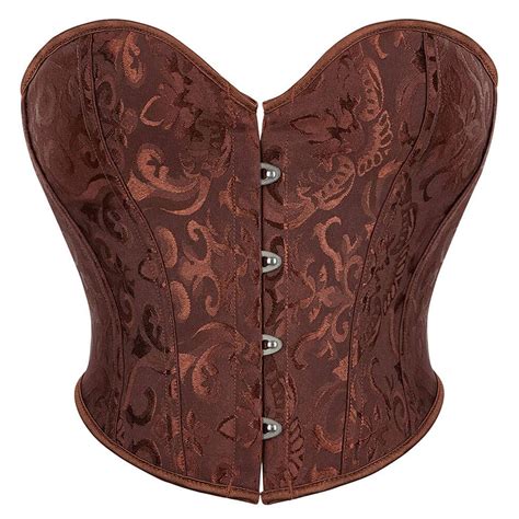 Trdsipl Corset Lingerie For Women Cute Satin Lace Up Corset Lingerie Floral Trim Waist Cincher