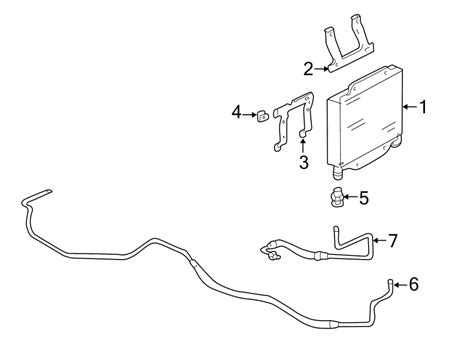 Chevrolet K2500 Suburban Automatic Transmission Oil Cooler Hose