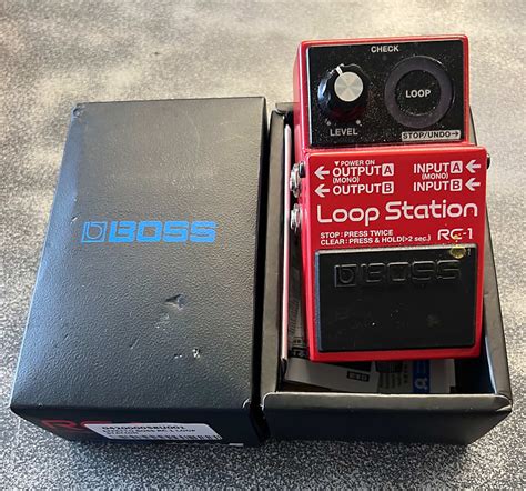 Boss Rc Loop Station Reverb