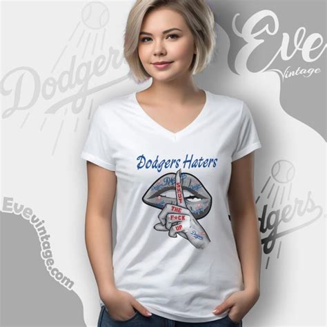 Los Angeles Dodgers Haters Shut The Fuck Up Shirt Eve Vintage