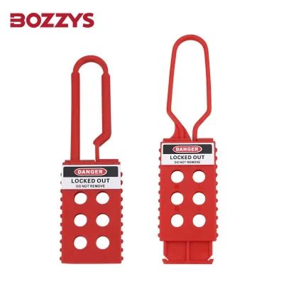 Buy Industrial 6 Holes Nylon Non Conductive Lockout Hasp From Wenzhou