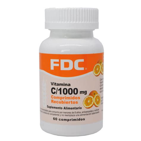 Vitamina C Mg Comprimidos Marca Fdc Tremus