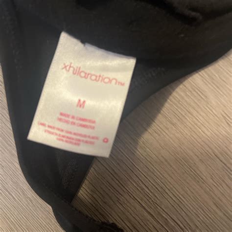 Xhilaration Women S Black Bikini And Tankini Tops Depop