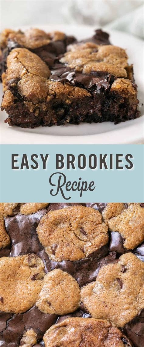 The Ultimate Brookies Recipe A Delicious Cookie Brownie Hybrid