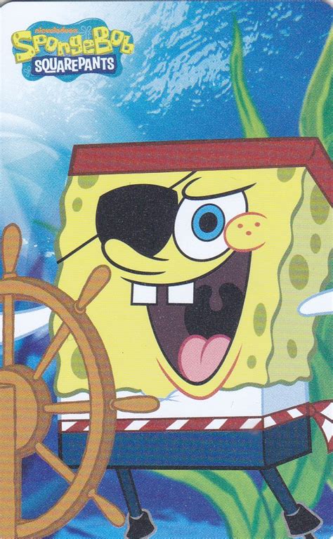 Cow Play Cow Moo Spongebob Squarepants Pirates Of Bikini Bottom Card Spongebob