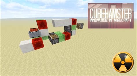 Tactical Nuke Missile In Minecraft Tutorial Youtube