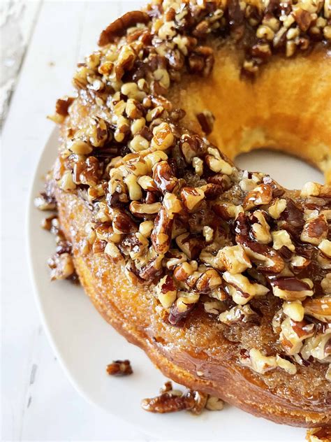 Pecan Upside Down Cake The Skinny Fork