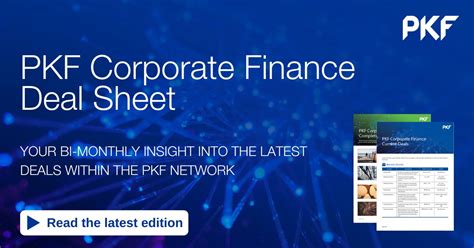 pkf melbourne  linkedin corporate finance deal sheet january