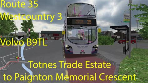 OMSI 2 Westcountry 3 Route 35 Totnes Trade Estate To Paignton