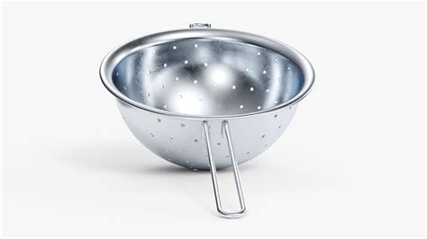 Дуршлаг из нержавеющей стали PBR 3D Модель $9 - .unknown .obj .fbx .max ...