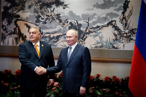 Viktor Orb N Meets Vladimir Putin In Beijing Eurasia