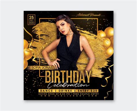 10 Best Birthday Flyer Templates PSD • PSD design