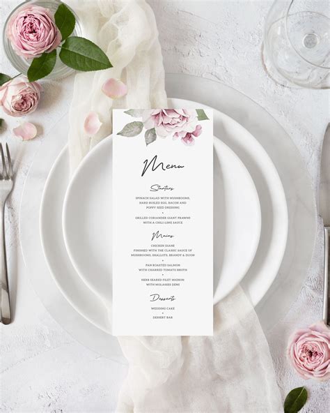 Rose Garden Restaurant Menu