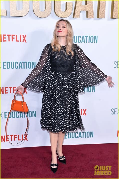 Asa Butterfield Gillian Anderson Sex Education Cast Celebrate Season 2 Premiere Photo