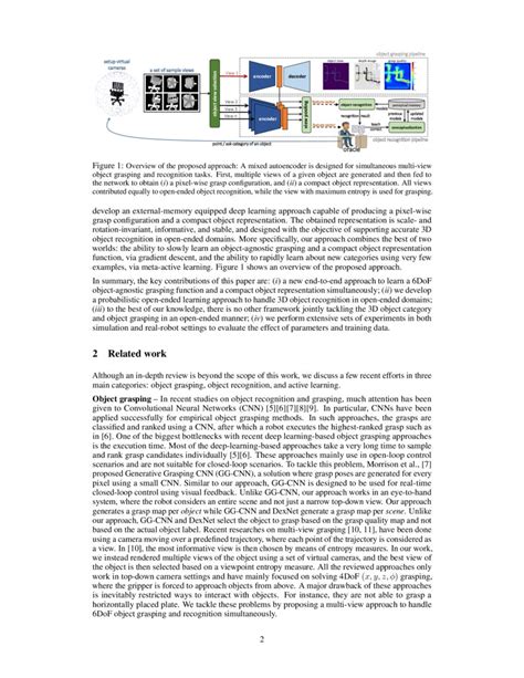 Simultaneous Multi View Object Recognition And Grasping In Open Ended