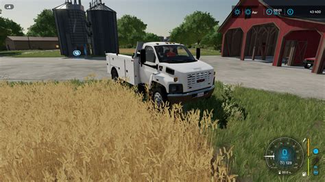 МОД 2009 Gmc Topkick C8500 Service Truck V1000 ДЛЯ Farming Simulator