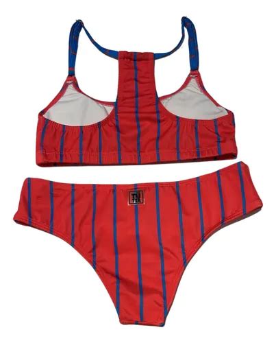 Bikini Nena Top Tiro Corto Rodas Tutta La Frutta 407 25