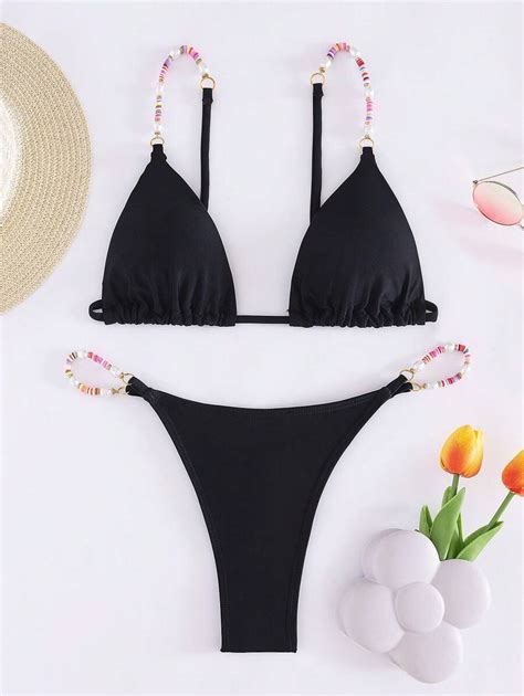 Women S Bikini With Separated Top And Bottom Piece Set With Sexy Design Personalized