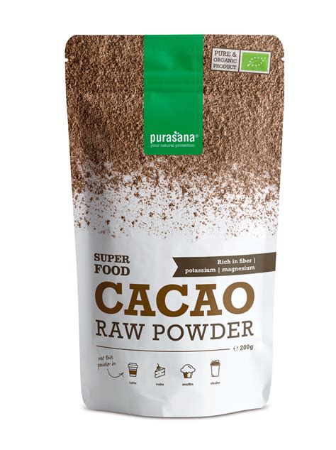 Purasana Raw Cacao Powder 100 Organic Cacao From Peru