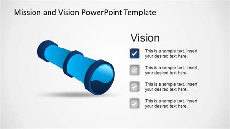 Mission and Vision PowerPoint Template - SlideModel