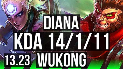 Diana Vs Wukong Jng M Mastery Legendary Games