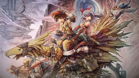 Epic Final Fantasy Tactics A Hd Wallpaper With Chocobos And Heroes