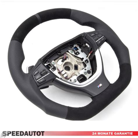 Tuning Flattened Black M POWER Steering Wheel For BMW F10 F11 F12 F13 W