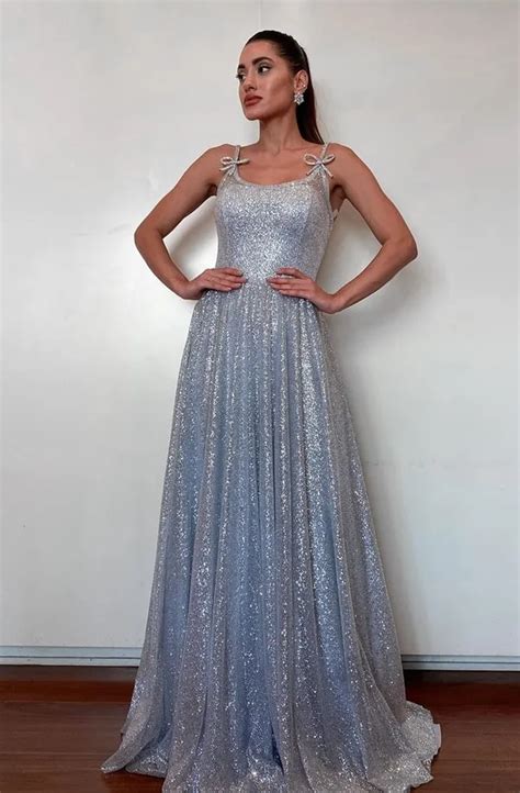 Vestido De Festa Prata - Vestido de festa prata | Pronta pra Festa