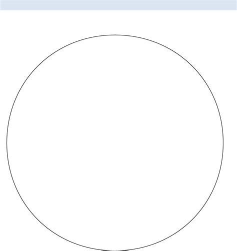 Pie Chart Template Printable