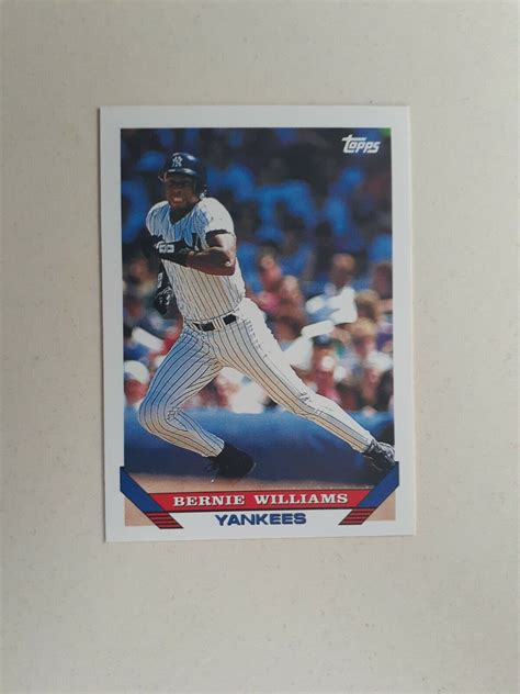 Topps Bernie Williams For Sale Online Ebay