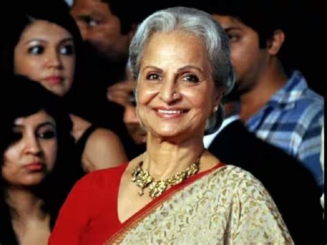 Waheeda Rehman To Be Honoured With Rd Dadasaheb Phalke Lifetime