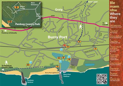 Trail Pembrey And Burry Port Heritage Threftadaeth Penbre A Phorth