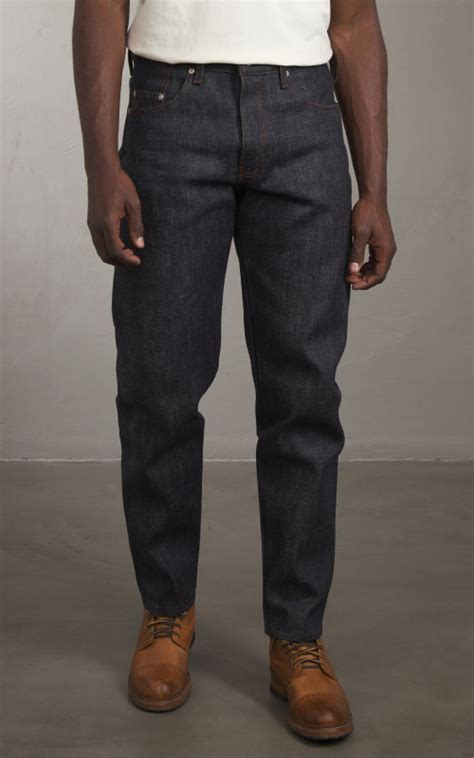 Naked Famous Denim Easy Guy Elephant Red Core Oz Cultizm