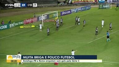 Globo Esporte PA Em jogo pouca técnica Remo e Botafogo PB