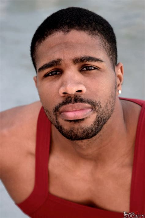 Black Naked Athlete Photo Session