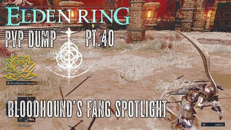 Elden Ring Pvp Dump Pt Bloodhound S Fang Spotlight Youtube