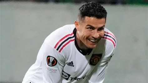 Cristiano Ronaldo Scores First Uefa Europa League Goal As Manchester