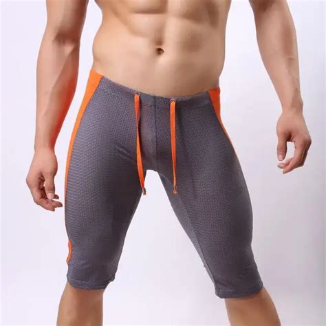 BRAVE PERSON Brand Swimming Trunks Gay Swimwear Men Sunga Plus Size Sexy Summer Swim Shorts