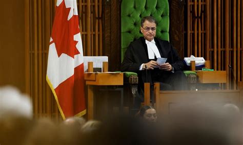 Canada parliament speaker resigns after calling…