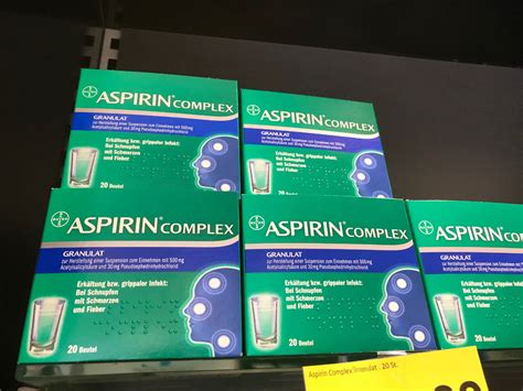 Bayer Launcht Aspirin Complex Als Sticks APOTHEKE ADHOC