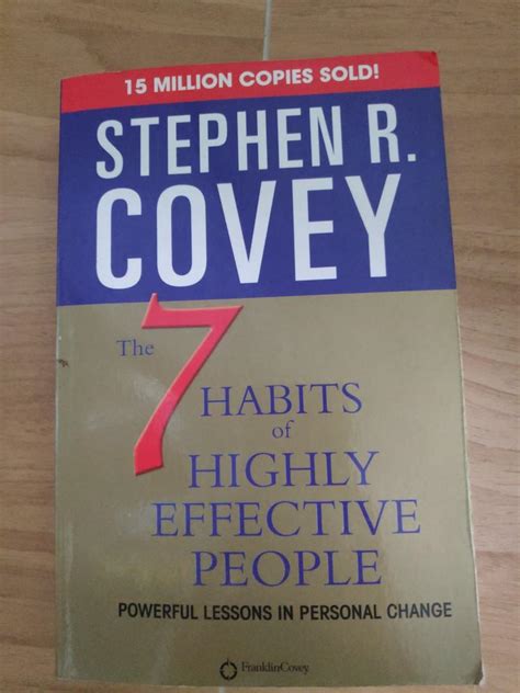 Stephen R Covey 7 Habits Of Effective People Hobbies And Toys Books