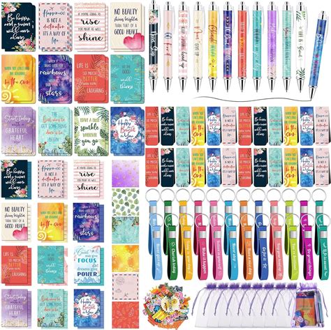 Amazon Pasimy 218 Pcs Inspirational Stationery Gifts Motivational