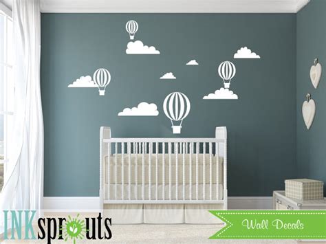 Hot Air Balloon Decal Oh The Places You Ll Go Air Etsy