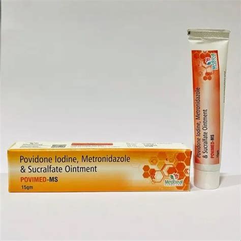 Povidone Iodine Metronidazole Sucralfate Cream 15gm At Rs 96 Tube In