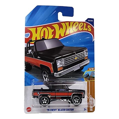 Mattel Hot Wheels C Chevy Blazer Custom Black Hw Dirt Ozon